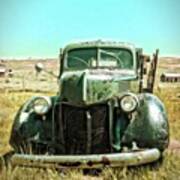 A Vintage Car Find In Bodie California Art Print