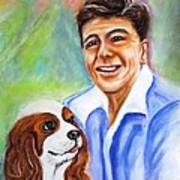 A Young Ronald Reagan Art Print