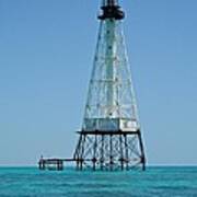 Alligator Lighthouse Art Print