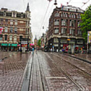 Amsterdam Rainy Day Art Print