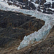 Angel Glacier 2 Art Print