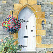 Arched Doorway In England Art Print