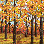 Autumn Meadow Art Print