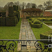 Avebury Manor Topiary Art Print