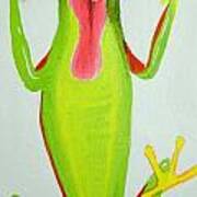 Badfrog Art Print