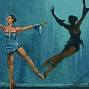 Ballet Leap Art Print