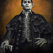 Barnabus Collins - Johnny Depp Art Print