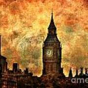 Big Ben View From Trafalgar Square Art Print