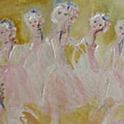 Blossom Edwardian Ballet Art Print