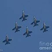 Blue Angel Team Art Print