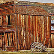 Bodie Ghost Town Art Print