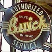 Buick Sign Art Print