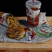 Burger King Value Meal No. 1 Art Print