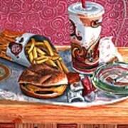 Burger King Value Meal No. 4 Art Print