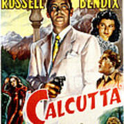 Calcutta, Alan Ladd, Gail Russell Art Print