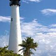 Cape Florida Lighthouse Art Print