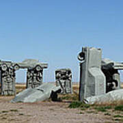 Car Henge Art Print