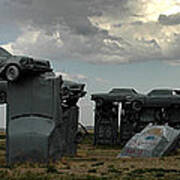 Carhenge Art Print