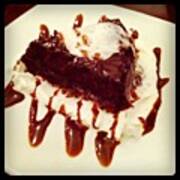 #chocolate #mud #cake. Yum! #igbru Art Print