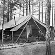 Civil War: Log Cabin, 1864 Art Print
