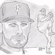 Cliff Lee Art Print