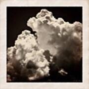 Climbing Clouds - Ominous Sky. #clouds Art Print