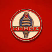 Cobra Emblem Art Print