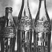 Coke Bottles Art Print