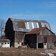 Colorful Barn Art Print