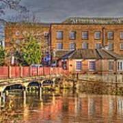 Cotton Mill Near Derby Art Print