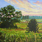 Country Landscape Art Print
