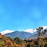 Dhauladhar Mountains Landscape Art Print