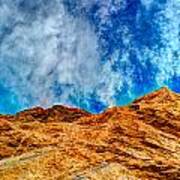 Dirt Mound And More Sky Art Print