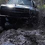 Dodge Ramcharger In Local Mud Art Print