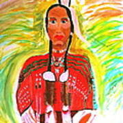 Eagle Feather Native American Art Print