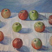 Eleven Apples Art Print
