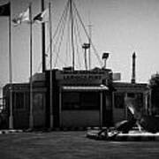 Entrance To The Port Of Larnaca Republic Of Cyprus Europe Art Print