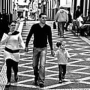 Family In The Azores Art Print