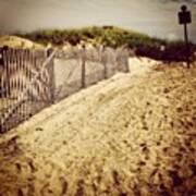 First Day At The Beach! #capecod #beach Art Print