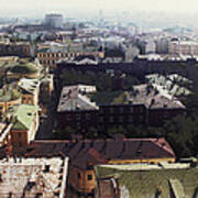 Forbidden View Over Moscow Art Print