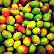 #fruit #color #beautiful #mango #summer Art Print