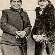 Gertrude Stein And Alice B. Toklas Art Print