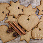 Gingerbread Art Print