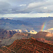 Grand Canyon Rainbow Art Print