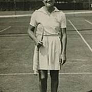 Helen Jacobs, 1908-1997 American Tennis Art Print