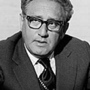 Henry Kissinger As Secretary Of State Art Print