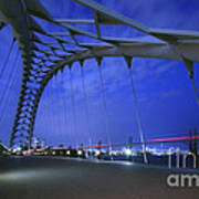 Humber Bay Arch Bridge Art Print