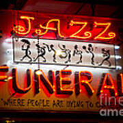 Jazz Funeral Art Print