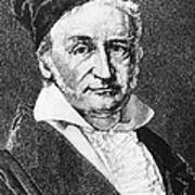 Johann Carl Friedrich Gauss, German Art Print