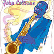 John Coltrane 1 Art Print